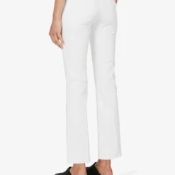 FRAME Le Crop Mini Boot Boot-cut Mid-rise Jeans -Outlet Pique Style Store R03914766 BLANC ALT03