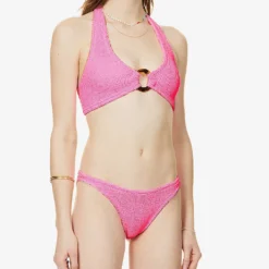 Coco Halterneck Bikini Set 8 Coco Halterneck Bikini Set -Outlet Pique Style Store R03916776 BUBBLEGUM ALT02