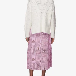 Whistles Bandana-print Woven Midi Skirt 8 Whistles Bandana-print Woven Midi Skirt -Outlet Pique Style Store R03918367 MULTICOLOURED ALT03