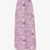 Whistles Bandana-print Woven Midi Skirt