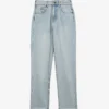 Ted Baker Nellin Straight-leg Raw-hem Denim Jeans