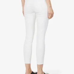 Paige Hoxton Cropped Skinny-leg High-rise Stretch-denim Jeans -Outlet Pique Style Store R03920984 CRISPWHITE ALT03