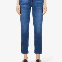 Paige Brigitte Straight-leg Mid-rise Stretch-denim Jeans -Outlet Pique Style Store R03920986 ROAM ALT02