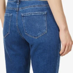 Paige Brigitte Straight-leg Mid-rise Stretch-denim Jeans -Outlet Pique Style Store R03920986 ROAM ALT05