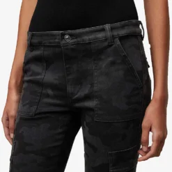 AllSaints Duran Camouflage-print Stretch-denim Skinny Jeans 9 AllSaints Duran Camouflage-print Stretch-denim Skinny Jeans -Outlet Pique Style Store R03927651 WASHEDBLACK ALT04