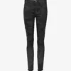 AllSaints Duran Camouflage-print Stretch-denim Skinny Jeans