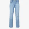 GOOD AMERICAN Good Straight Straight-leg High-rise Stretch-denim Jeans