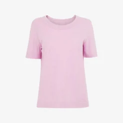 Whistles Rosa Double-trim Cotton-jersey T-shirt