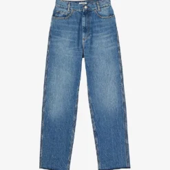 Sandro Clark Faded-wash Tapered High-rise Jeans