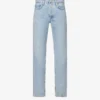 AGOLDE Wyman Straight-leg Low-rise Organic-denim Jeans