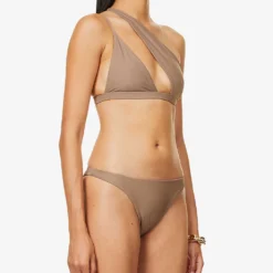 Loren Seamless Bikini Top -Outlet Pique Style Store R03951203 MOCHA ALT02