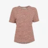 Whistles Emily Ultimate Striped Cotton T-shirt