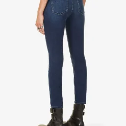 7 For All Mankind The Ankle Skinny Slim-fit High-rise Stretch-denim Jeans -Outlet Pique Style Store R03955408 PARKAVE ALT03