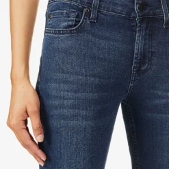 7 For All Mankind The Ankle Skinny Slim-fit High-rise Stretch-denim Jeans -Outlet Pique Style Store R03955408 PARKAVE ALT04