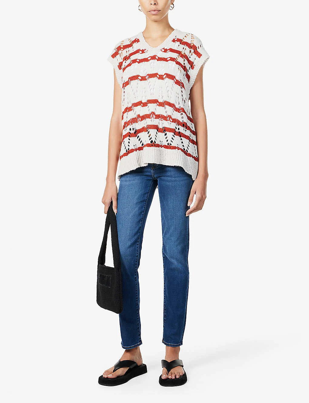 7 For All Mankind Roxanne Slim-fit Mid-rise Stretch-denim Jeans 2 7 For All Mankind Roxanne Slim-fit Mid-rise Stretch-denim Jeans - Image 2