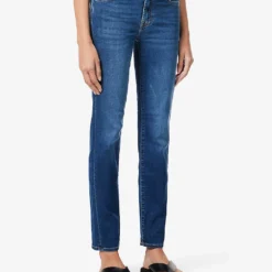 7 For All Mankind Roxanne Slim-fit Mid-rise Stretch-denim Jeans 8 7 For All Mankind Roxanne Slim-fit Mid-rise Stretch-denim Jeans -Outlet Pique Style Store R03955413 DUCHESS ALT02