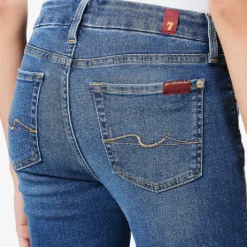 7 For All Mankind Kimmie Straight-leg Mid-rise Stretch-denim Jeans -Outlet Pique Style Store R03955415 DUCHESS ALT05