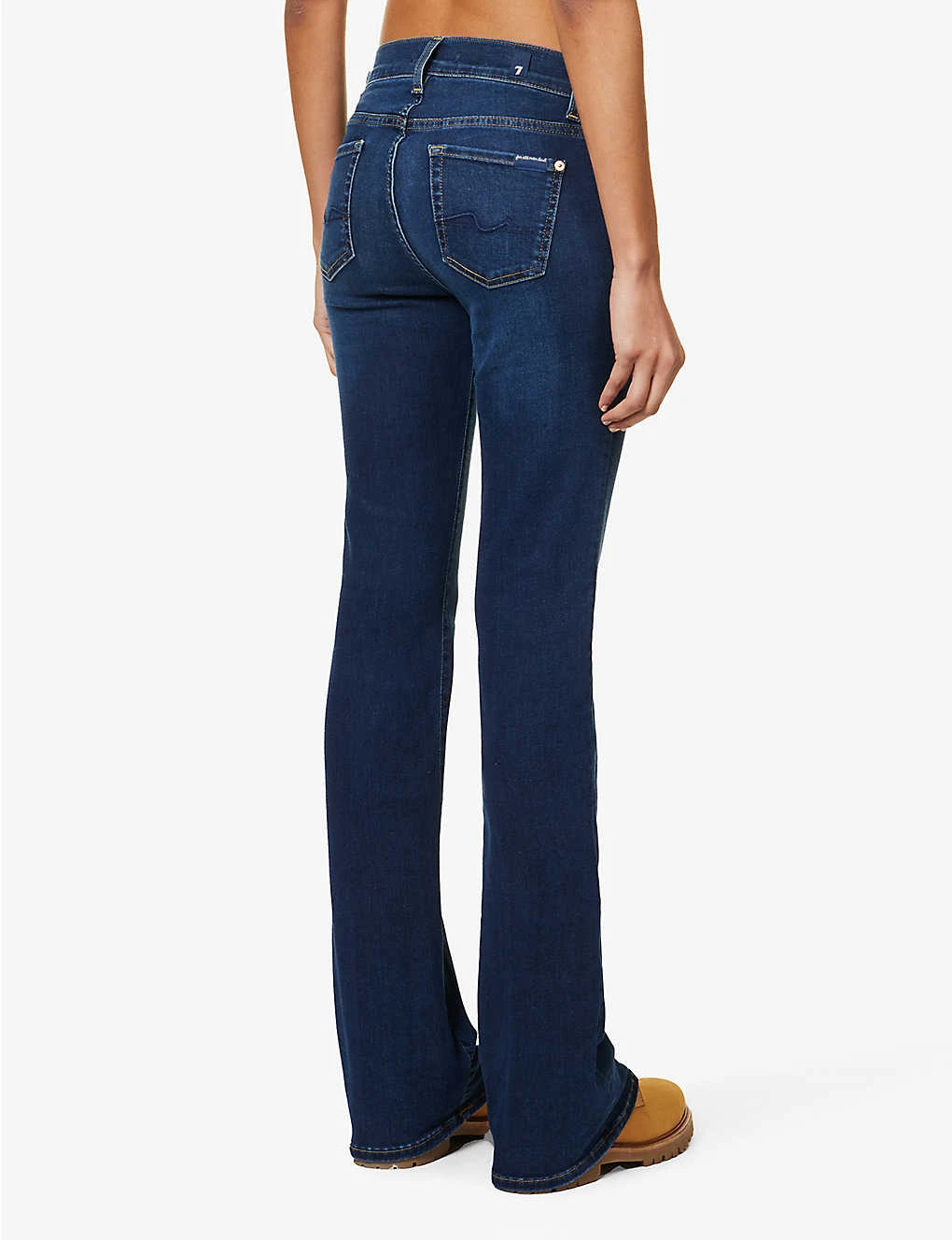 7 For All Mankind Bootcut Mid-rise Stretch-denim Jeans 4 7 For All Mankind Bootcut Mid-rise Stretch-denim Jeans - Image 4
