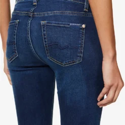 7 For All Mankind Bootcut Mid-rise Stretch-denim Jeans 12 7 For All Mankind Bootcut Mid-rise Stretch-denim Jeans -Outlet Pique Style Store R03955418 RINSEDINDIGO ALT05
