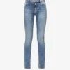 Mari High-rise Straight-leg Stretch-denim Jeans