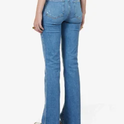 Paige Laurel Canyon Bootcut High-rise Stretch-denim Jeans -Outlet Pique Style Store R03958047 FOLKDISTRESSED ALT03