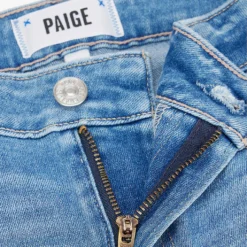 Paige Laurel Canyon Bootcut High-rise Stretch-denim Jeans -Outlet Pique Style Store R03958047 FOLKDISTRESSED ALT06