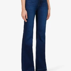 Paige Genevieve Flared-leg High-rise Stretch-denim Jeans -Outlet Pique Style Store R03958049 MODEL ALT02