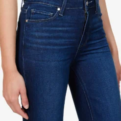 Paige Genevieve Flared-leg High-rise Stretch-denim Jeans -Outlet Pique Style Store R03958049 MODEL ALT04