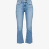 Paige Colette Cropped Flared High-rise Stretch-denim Jeans