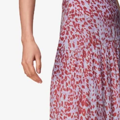 Whistles Summer Cheetah-print Woven Midi Skirt -Outlet Pique Style Store R03958304 MULTICOLOURED ALT04