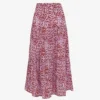 Whistles Summer Cheetah-print Woven Midi Skirt