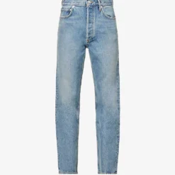 AGOLDE 90s Pinch Waist Straight-leg High-rise Organic Denim Jeans