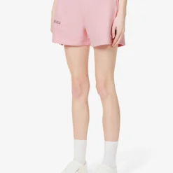 365 Signature High-rise Organic-cotton Sweat Shorts -Outlet Pique Style Store R03972141 SAKURAPINK ALT02
