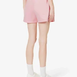 365 Signature High-rise Organic-cotton Sweat Shorts -Outlet Pique Style Store R03972141 SAKURAPINK ALT03