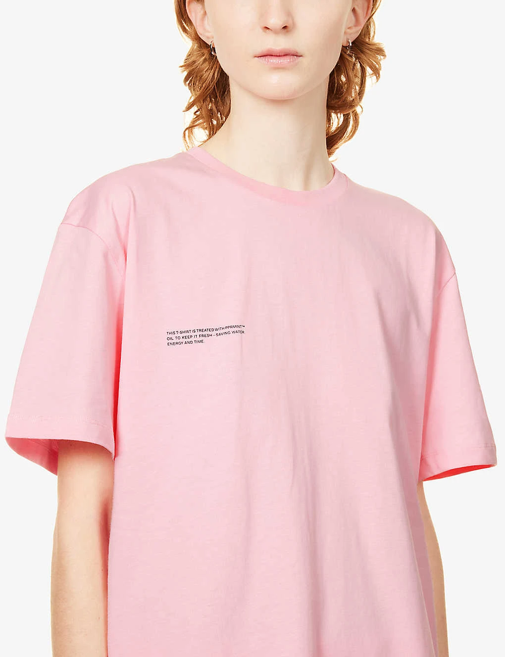 365 Signature Text-print Organic-cotton T-shirt 5 365 Signature Text-print Organic-cotton T-shirt - Image 5