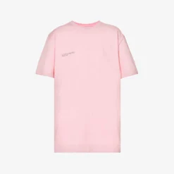 365 Signature Text-print Organic-cotton T-shirt