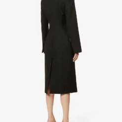 Jacquemus Le Manteau Lacciu Criss-cross Wool Jacket 8 Jacquemus Le Manteau Lacciu Criss-cross Wool Jacket -Outlet Pique Style Store R03972663 BLACK ALT03
