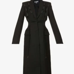 Jacquemus Le Manteau Lacciu Criss-cross Wool Jacket