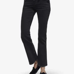 THE KOOPLES Bootcut Low-rise Stretch-denim Jeans -Outlet Pique Style Store R03977028 BLA55 ALT02