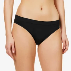 Calvin Klein Bonded Flex Bikini -Outlet Pique Style Store R03978667 BLACK ALT02