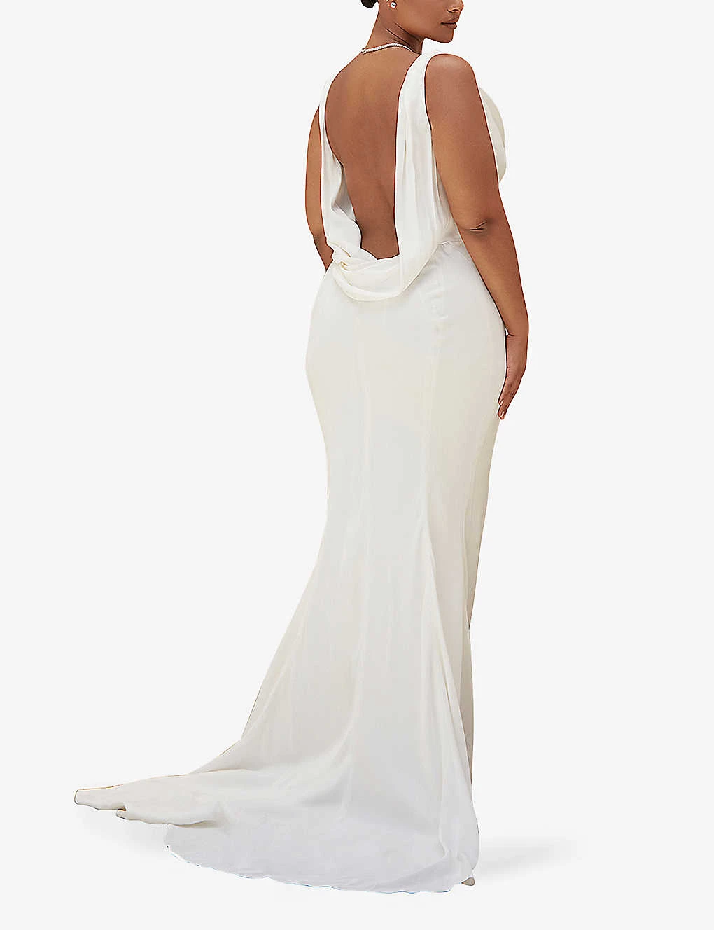 Odette Satin Maxi Dress 4 Odette Satin Maxi Dress - Image 4