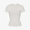 Smoothing Slim-fit Stretch-woven T-shirt