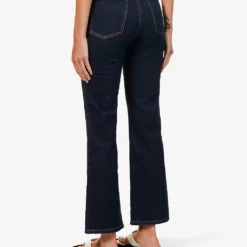 Joseph Duke Flared Cropped Stretch-cotton Jeans -Outlet Pique Style Store R03996180 INDIGO ALT03