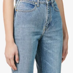 Joseph Fulham Straight-leg High-rise Jeans -Outlet Pique Style Store R03996181 INDIGOWASH ALT04