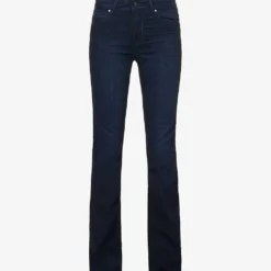 Paige Manhattan Boot Slim-fit High-rise Stretch-denim Jeans