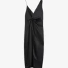 Ted Baker Odellia Twist-waist Satin Midi Dress