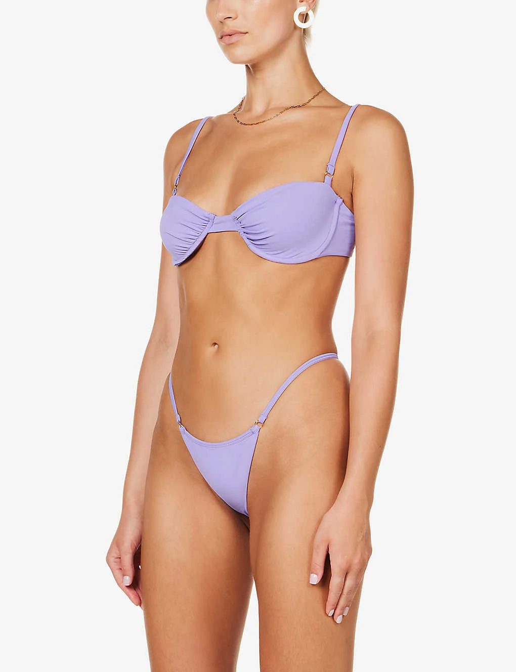 Monaco Underwired Stretch-woven Bikini Top 3 Monaco Underwired Stretch-woven Bikini Top - Image 3
