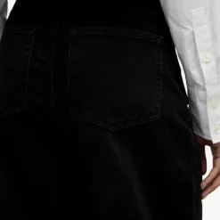 AllSaints Tara Straight-leg High-rise Jeans -Outlet Pique Style Store R04008784 WASHEDBLACK ALT05