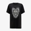 AllSaints Levine Graphic-print Organic Cotton-jersey T-shirt