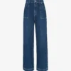 Whistles Raya Wide-leg High-rise Jeans